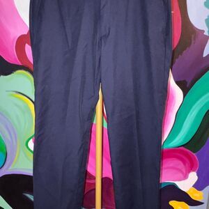 Ralph-lauren Men's Navy and Black Trousers